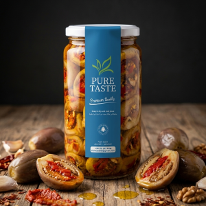 EGGPLANT PICKLED EXTRA 1kg مكدوس أكسترا