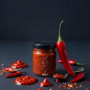 CHILLI PEPPER PASTE 320g
معجون الفلفل الحار