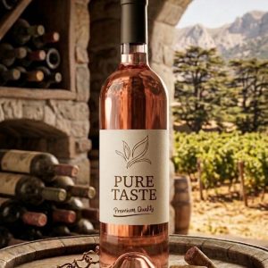 Rose wine 750ml نبيذ روزي