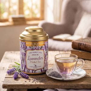Lavender herbal tea