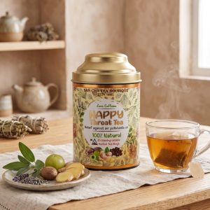 Happy throat tea