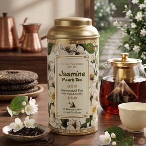 Jasmin puerh tea
