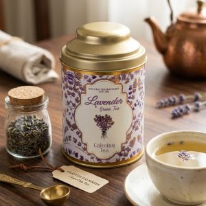 Lavender green tea