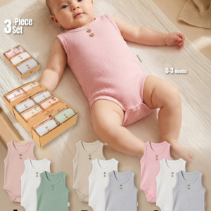 Sleeveless Ribbed Girl Bodysuit