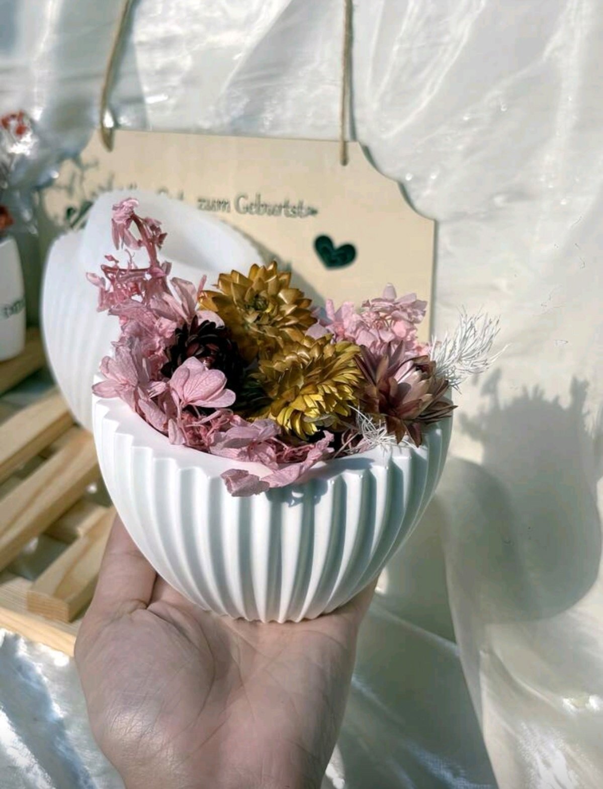 Plaster Planter