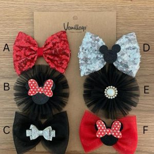 Minnie-Inspired Bow Set
