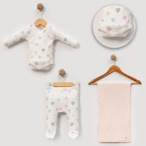 Rainbow Hearts Set