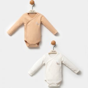 Soft Cotton Baby Bodysuit Duo