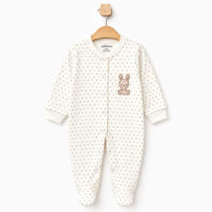 Polka Bunny Overall
