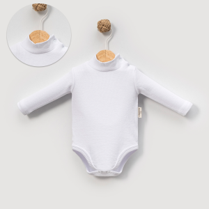 Crew Neck White Bodysuit