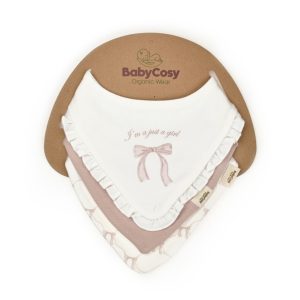 Bow Charm Bib Set