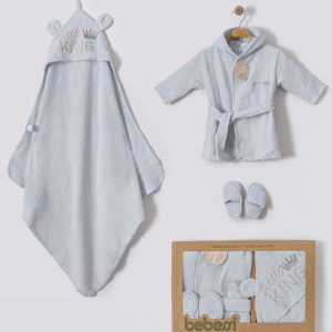 King Bathrobe Set