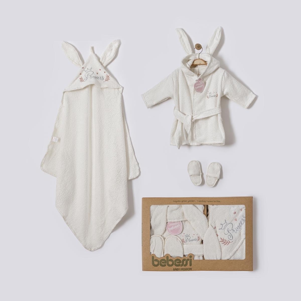 Princess Bathrobe Set