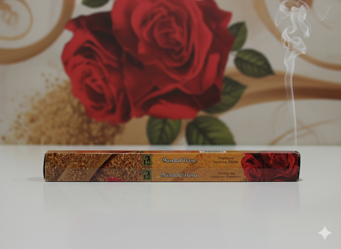 Sandal Rose Premium Incense x20 Sticks