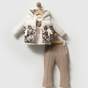 Leopard Quilted Set