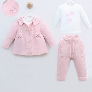 Pink Tulip Knit Ensemble