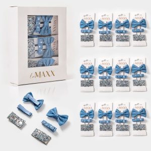 Sparkle Bow Clip Set