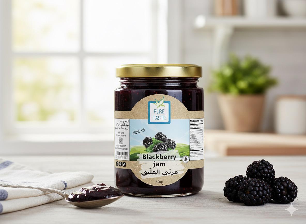 Blackberries Jam مربى ألعليق