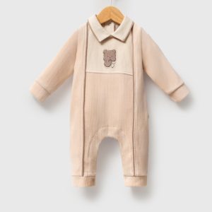 Velvet Collar Overall