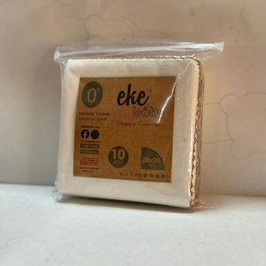 10 Pieces Set of Soft Cotton Handkerchiefs