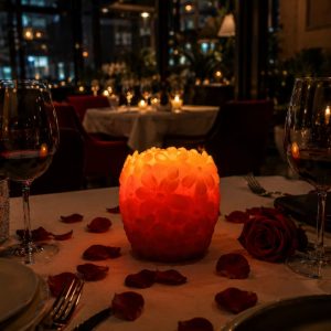 6 Candle Flower Jars