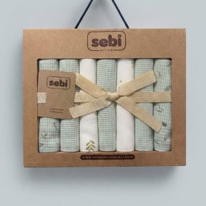 7 pieces soft cotton Handkerchiefs