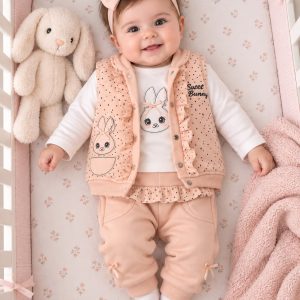 Polka Dot Bunny set