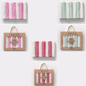 7 Pieces Set of Soft Cotton Handkerchiefs