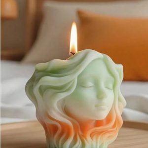 Floral Girl Face 3D