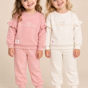 Embroidered Heart Set