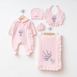 Lavender velvet set