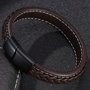 Bruno Double Leather Bracelet