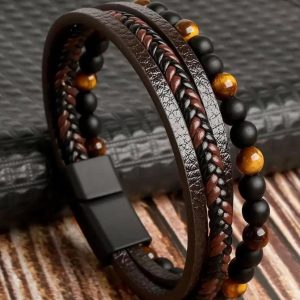 Earthstone Layered Bracelet