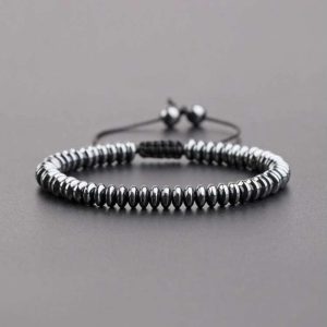 Ridge Hematite Bracelet