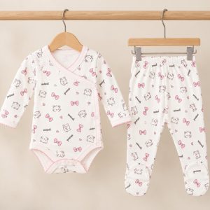 Hello Kitty Pink Bow Bodysuit set