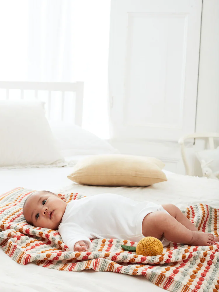 White Essential Baby Long Sleeve Bodysuit - Image 3