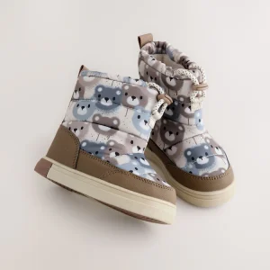 Neutral Bear Thermal Thinsulate™ Lined Quilted Water Resistant
