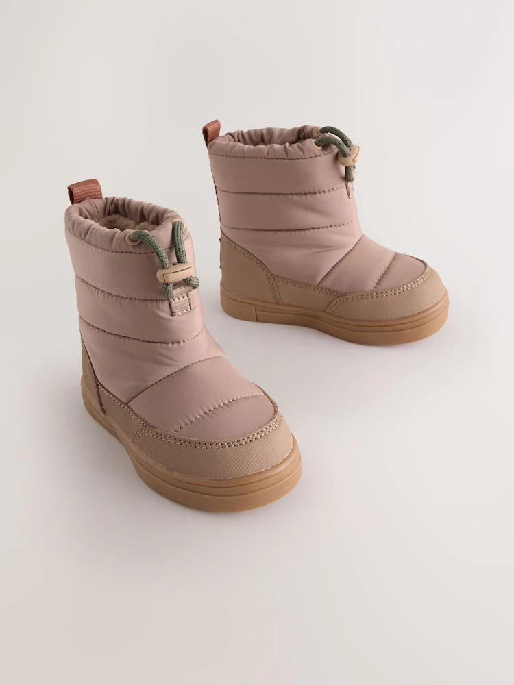 Neutral Thermal Thinsulate™ Lined Quilted Water Resistant Boots - Image 2