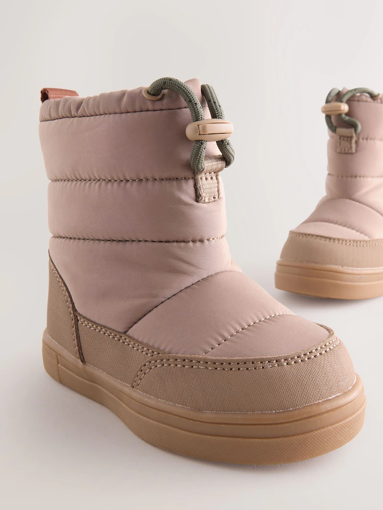 Neutral Thermal Thinsulate™ Lined Quilted Water Resistant Boots - Image 5