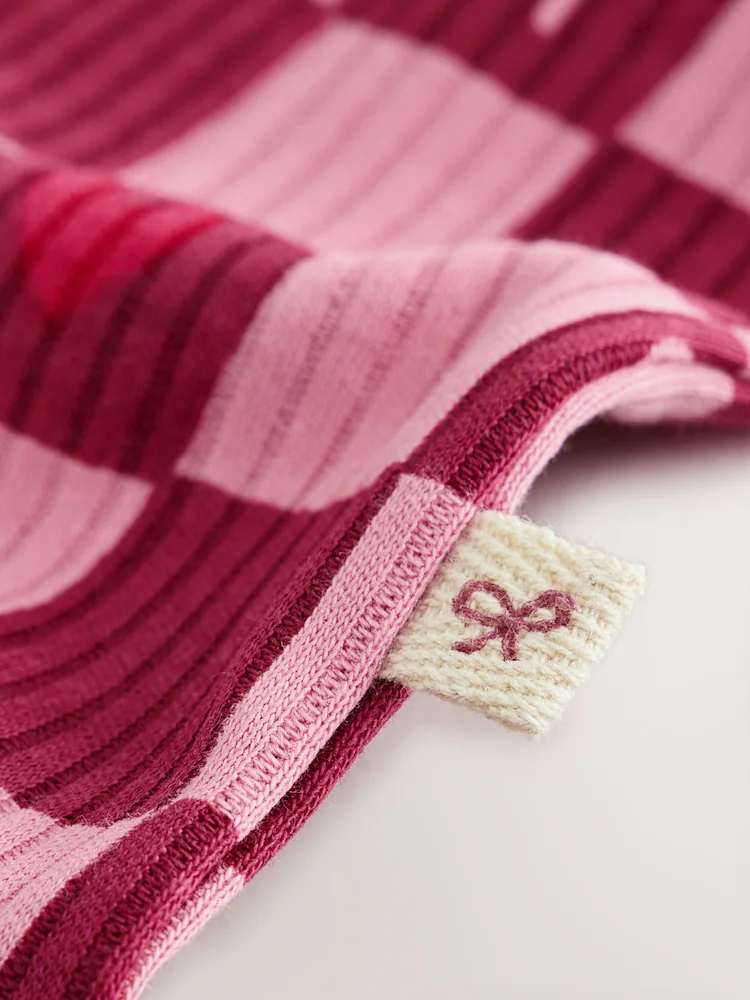 Berry Bow Two-Way Zip Baby Sleepsuits - Image 12