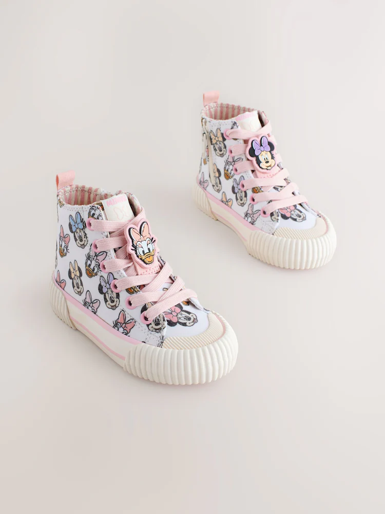 Cream Minnie Mouse High Top Trainers - Image 5