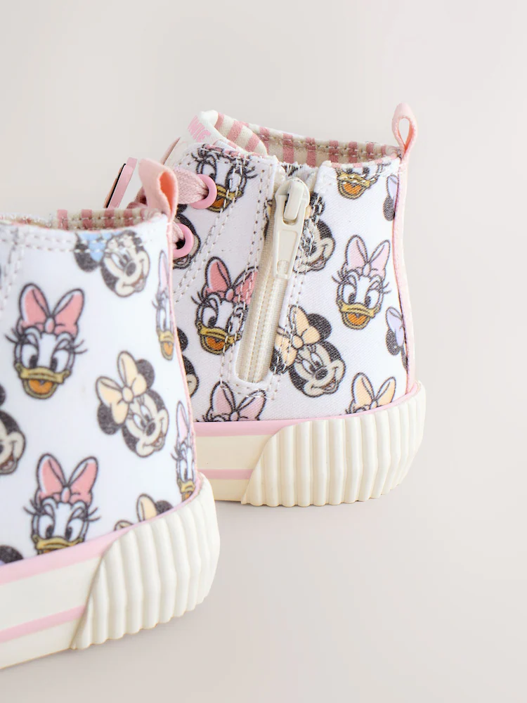 Cream Minnie Mouse High Top Trainers - Image 6