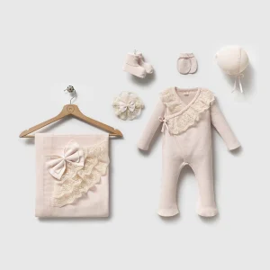 Elegant Lace Baby Set