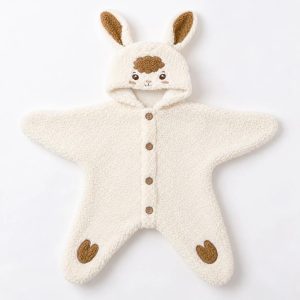 Bunny Ears Teddy Pramsuit