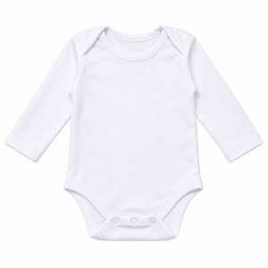 White Long Sleeve Bodysuit