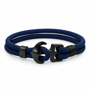 Mariner Rope Bracelet - Navy