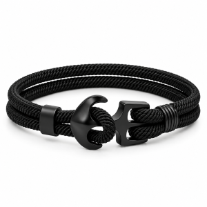 Mariner Rope Bracelet - Black