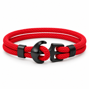 Mariner Rope Bracelet - Red