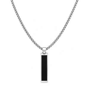 Obsidian Bar Pendant